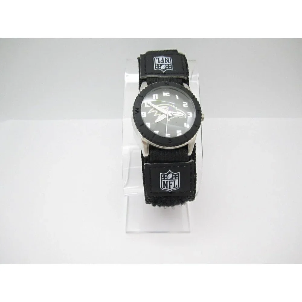 Women Game Time Baltimore Ravens Quartz WR Analog 30mm Causal Round Watch (G483)